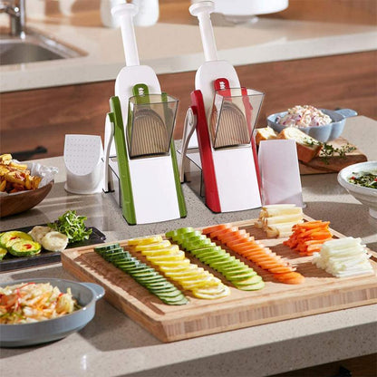 Safe Mandoline Slicer Fast, precise slicing with safer hands.
