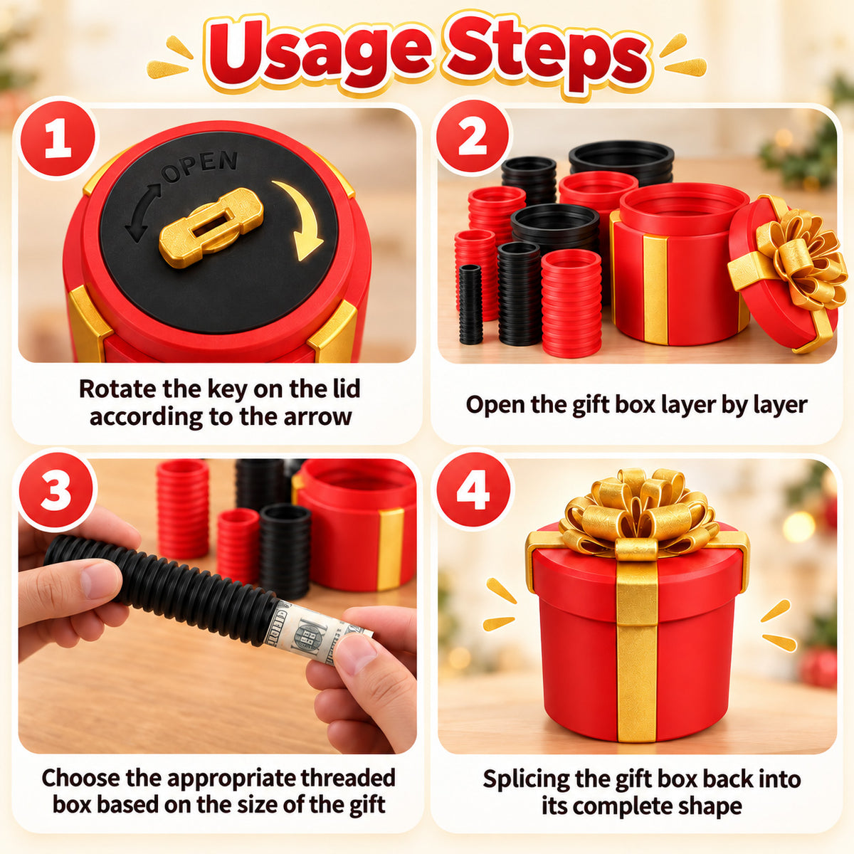 🔥Last Day 50% OFF - Annoying Nested Screw Gift Box