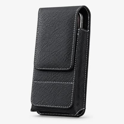 ⚡Big Discount | Waist Belt Cell Phone Pouch 📱 Multi-Pocket Leather Holster with Card Holder-2