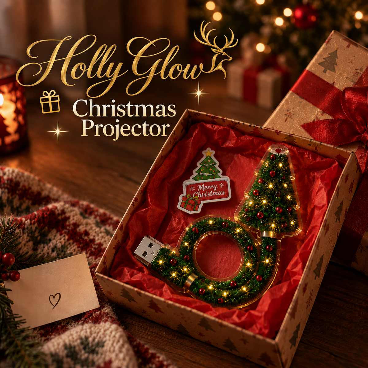 VWOEDSWSE™ Christmas Projector