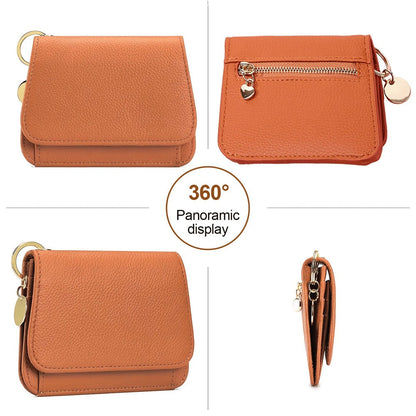 Women's Compact Bifold Wallet with ID Window