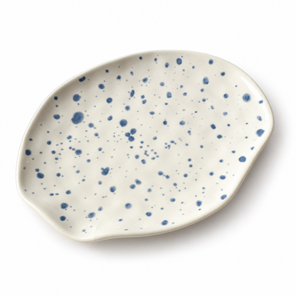 Ink Dot Ceramic Plate