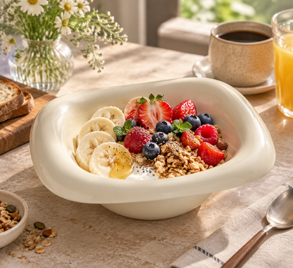 Wave Ceramic Bowl