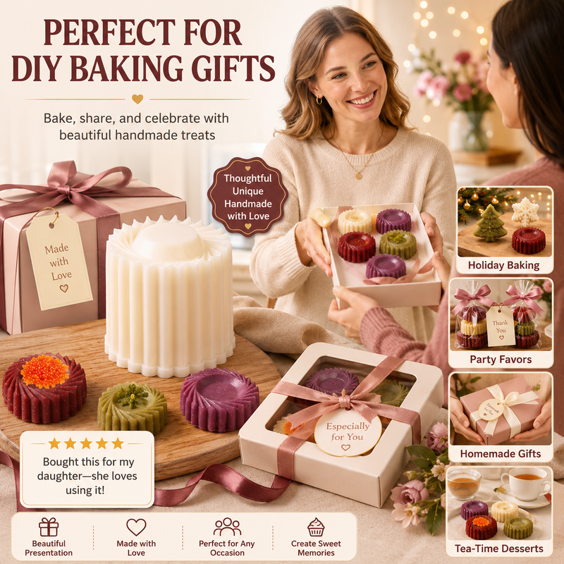Creative Double-Ended Pastry Mold